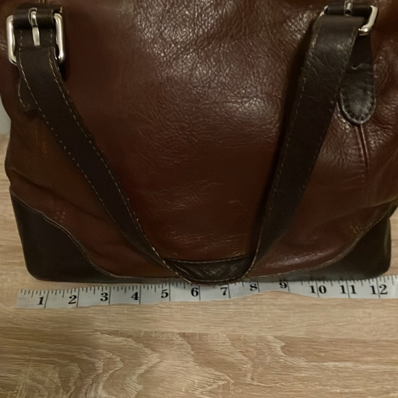 Borse in Pelle genuine leather handbag made in Italy - Picture 8 of 10